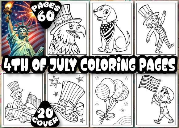 A Designer's Review of 4th of July Coloring Pages for Embroidery