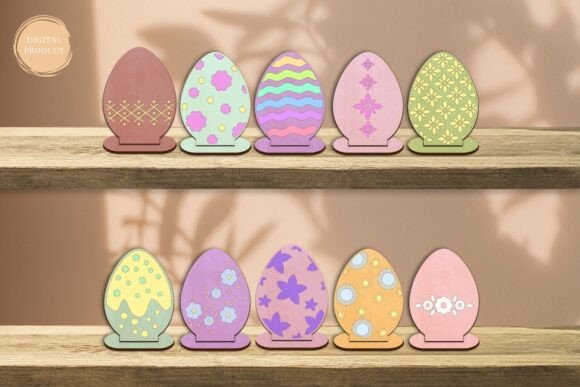 Easter Coloring Eggs Bundle: A Vibrant Embroidery Design