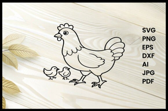Review: Hen Kids Book Coloring Page for Graphics