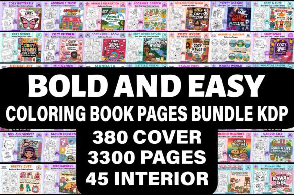 Reviewing the Bold and Easy Coloring Book Bundle for Embroidery